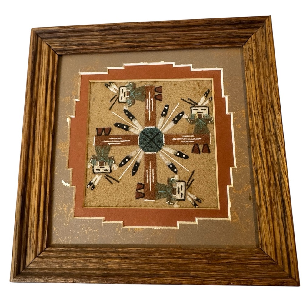 NAVAJO  FRAMED ART